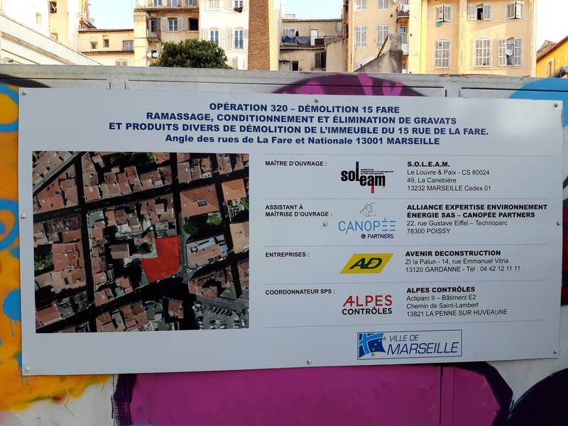 mission amo, désamiantage contexte urbain